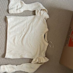 bell sleeve sweater